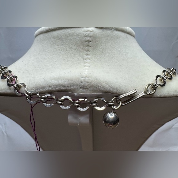 Rare Vintage Florenza Watermelon AB Uranium Glass Necklace - Picture 5 of 8